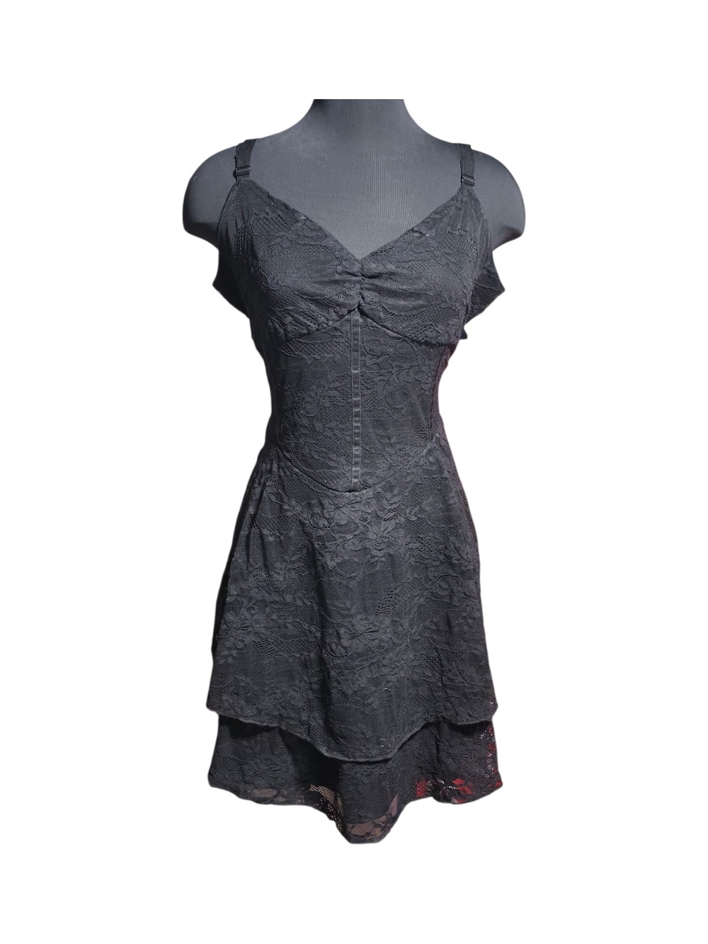 Torrid Black Lace Dress NWOT Size 1